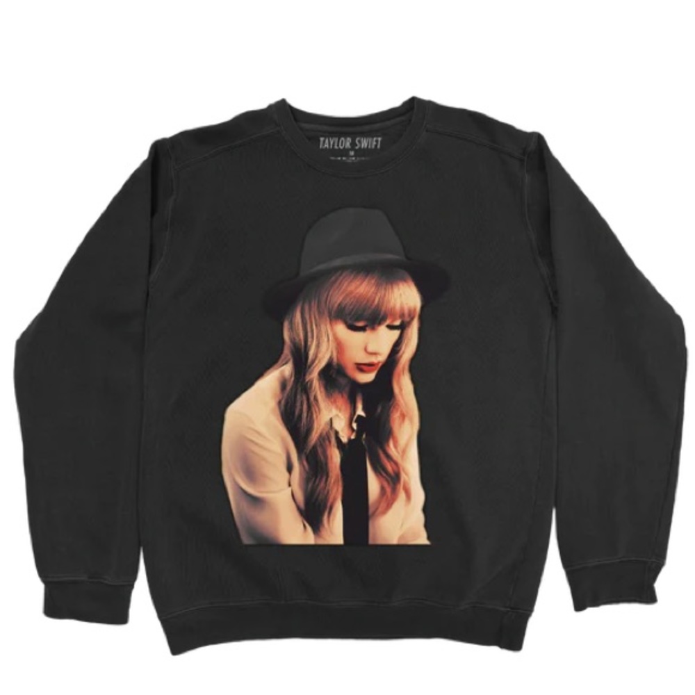 Taylor Swift Red Black Sweatshirt